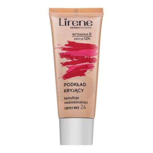 Lirene Covering Foundation 24 Warm rusvai gelsvas, 30 ml