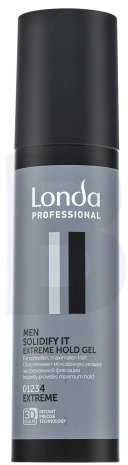 Londa Men Solidify It Extreme Hold Gel itin fiksuojantis plaukų želė vyrams 100ml