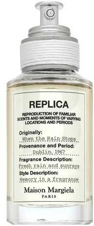 Maison Margiela Replica When The Rain Stops EDT tualetinis vanduo moterims, 30 ml