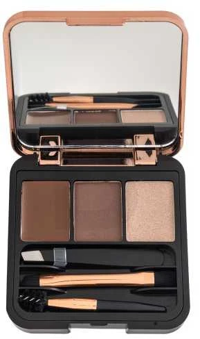 Makeup Revolution London Brow Sculpt Kit rinkinys ir paletė antakiams moterims, 2,2 g