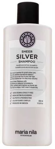 Maria Nila Sheer Sidabrinis Šampūnas, 350 ml