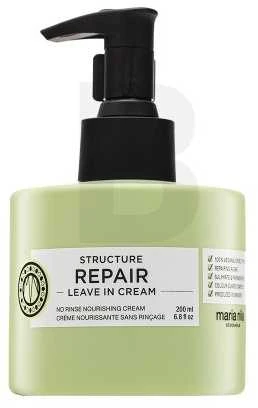 Maria Nila Structure Repair Leave In Kreminis nenuplaunama priemonė plaukams, 200 ml