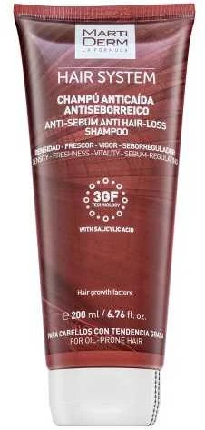 Martiderm Anti Sebum antiseborėjinis šampūnas nuo plaukų slinkimo, 200ml