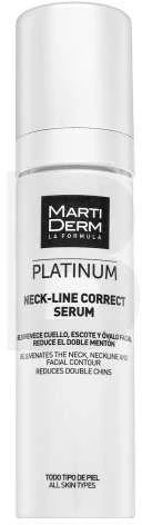 Martiderm Platinum Neck-Line Correct Serum koreguojamasis kaklo ir iškirptės odos serumas, 50 ml