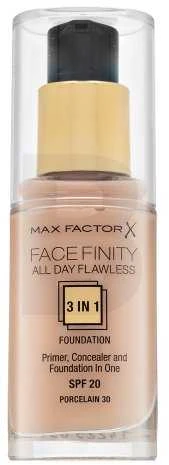 „Max Factor Face Finity All Day Flawless Kreminis“ makiažo pagrindas, 30 Porcelain, 30 g