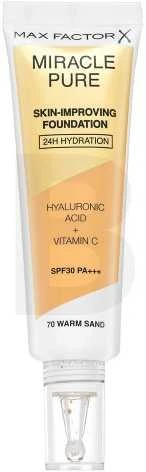 makiažo pagrindas Max Factor Miracle Pure Foundation Spf30 70-Warm Sand