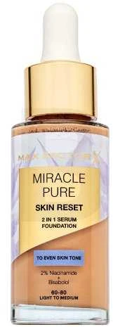 Max Factor Miracle Pure Skin Reset 2in1 serumo makiažo pagrindas