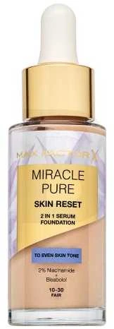 Max Factor Miracle Pure Skin Reset 2in1 serumo makiažo pagrindas
