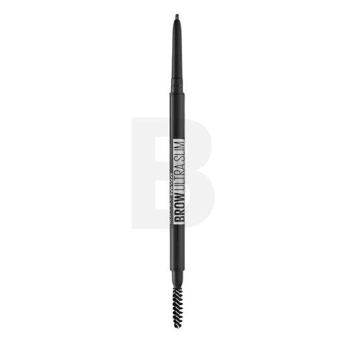 Maybelline L'Oreal BROW ULTRA SLIM NU 07 Juodas