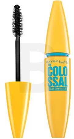 Blakstienų tušas, priduodantis apimties Maybelline VOLUM' EXPRESS The COLOSSAL Atsparus vandeniui glam juodas (10 ml)