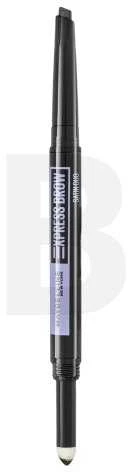 L'Oreal EXP BROW SATIN DUO NU 04 DARK BROWN