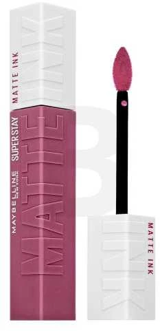 Maybelline New York Superstay Matte Ink Skysti matiniai lūpų dažai, 5 ml, spalva - 180 Revolutionary