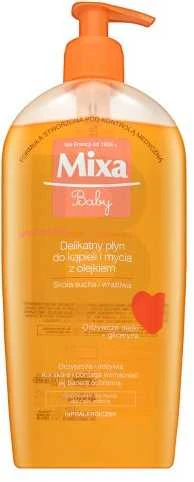 Mixa Baby Foaming Oil Bath & Shower valomasis losjonas vaikams, 400 ml