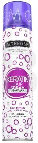 Morfose Plaukų lakas Perfect Hold Keratin, 250 ml