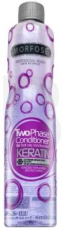 Morfose Two Phase Keratin Conditioner dvifazis purškiamas kondicionierius, 400 ml