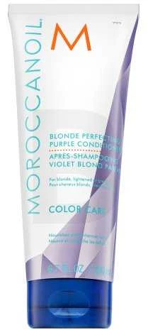 Moroccanoil Color Care Skirtas šviesiems plaukams Perfecting Violetinė Conditioner kondicionierius šviesiaplaukėms, 200 ml