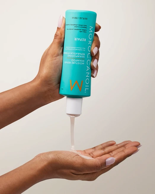 Šampūnas pažeistiems plaukams Moroccanoil Moisture Repair, 250 ml