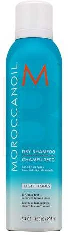 Moroccanoil Light Tones Sausas šampūnas šviesiems plaukams, 205 ml