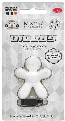 Mr&Mrs Fragrance Big Joy Car Perfume Citrus Woods kvapas automobiliui, 1 vnt.