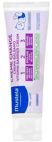 Mustela Vitamin Barrier Kreminis 123 keičiantis kremas naujagimiams ir kūdikiams 50ml