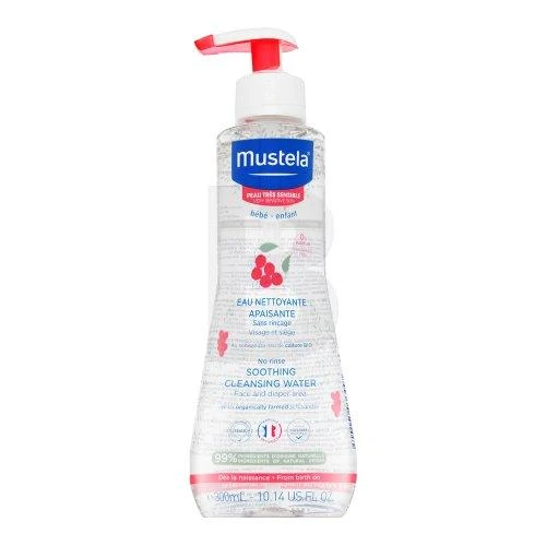 Mustela Bébé Soothing Cleansing Vanduo Cleansing Vanduo vaikams, 300 ml