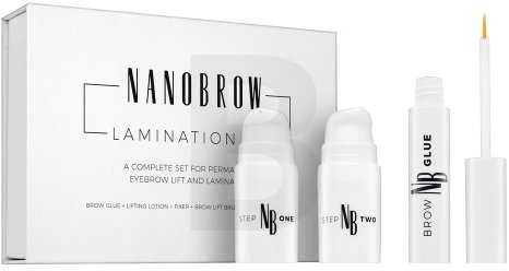 Nanobrow Lamination Kit Set antakių laminavimo rinkinys
