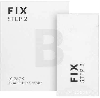 Nanolash Fix Step 2 Neutralizador De Lifting y Laminado De Pestañas 10 U
