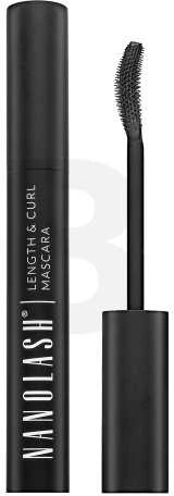 Nanolash Length y Curl Máscara De Pestañas, 10 ml