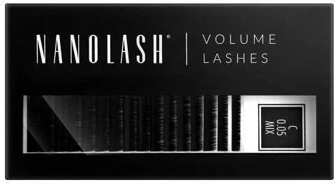 Nanolash Volume Lashes Dirbtinės blakstienos 0,05 C 6-13 Mm 1 U