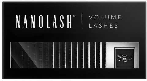 Nanolash Volume Lashes Dirbtinės blakstienos 0,07 D 6-13 Mm 1 U