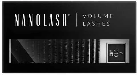 Nanolash Volume Lashes Dirbtinės blakstienos 0,10 C 6-13 Mm 1 U