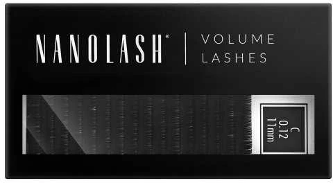Nanolash Volume Lashes Dirbtinės blakstienos 0,12 C 11 Mm 1 U