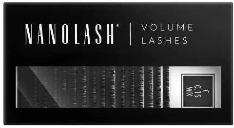 Nanolash Volume Lashes Dirbtinės blakstienos 0,15 C 6-13 Mm 1 U