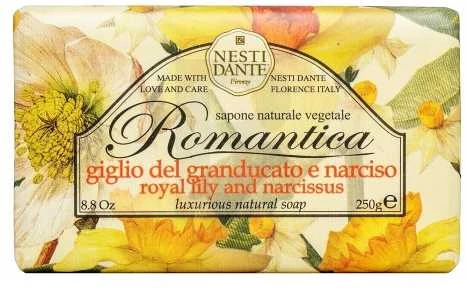 Nesti Dante Romantica natūralus muilas Lily & Narcissus 250 g