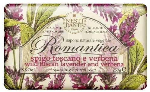 Nesti Dante Romantica natūralus muilas Laukinių Toskanos levandų ir verbenų 250 g
