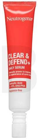 Neutrogena Clear & Defend+ Daily Serum Skin Serum unisex, 30 ml