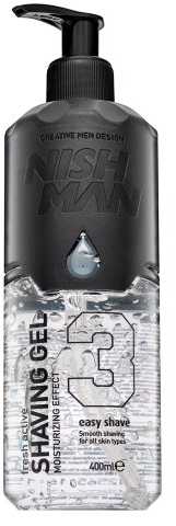 „Nishman Fresh Active“ skutimosi gelis, skirtas skutimuisi, 400 ml
