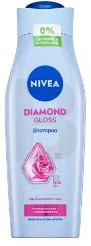 Nivea Diamond Gloss švelnus plaukų šampūnas 400ml