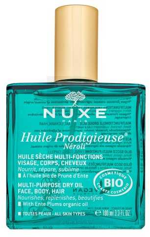 Nuxe Sausasis aliejus „Huile Prodigieuse® Multi- Purpose Organic Neroli Dry Oil“ (veidui, kūnui, plaukams)