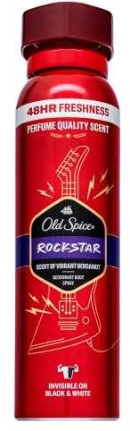 Old Spice Rockstar Deo Purškiklis purškiamas dezodorantas vyrams, 150 ml