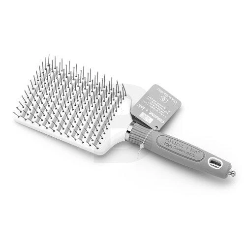 Olivia Garden Ceramic + Ion XL Pro Vent Paddle plaukų šepetys