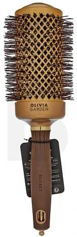 Plaukų šepetys džiovinimui Olivia Garden Expert Blowout Shine Gold&Brown 55 mm