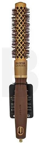 Šepetys plaukams Olivia Garden Nano Thermic Ceramic + Ion 18, 18 mm, skirtas plaukų džiovinimui ir formavimui