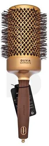 Olivia Garden Expert Blowout Shine plaukų formavimo ir džiovinimo šepetys Gold/Brown 65mm