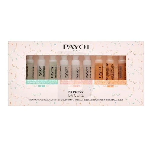 Veido ampulės Payot My Period La Cure, 9x1.5ml