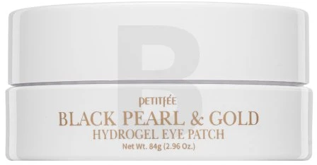 PETITFEE Black Pearl & Gold Hidrogelinės paakių pagalvėlės, 60 vnt.