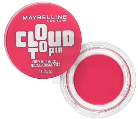 Maybelline Cloudtopia Cheek & Lip Mousse 04 Rožinė DayDream 5 g