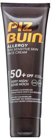 Saulei jautrios odos veido kremas Piz Buin Allergy SPF50, 50 ml