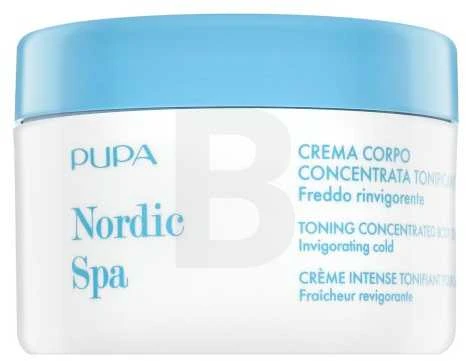 Pupa Nordic Spa Toning Concentrated Body Kreminis tonizuojantis koncentruotas kūno kremas, 150 ml
