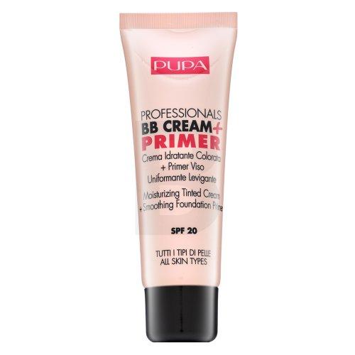 Pupa Milano Pupa Pupa Professionals BB Kreminis + Primer SPF20 #002 Sand - All Skin Types, 50 ml